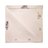 The Alfie Collection organic cotton napkin in black