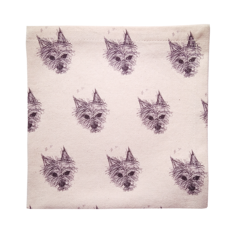 The Alfie Collection organic cotton napkin in red