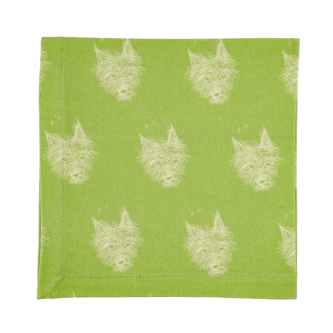 The Alfie Collection organic cotton napkin in blue