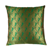 The Ruby Collection Cushion - Green Peacock