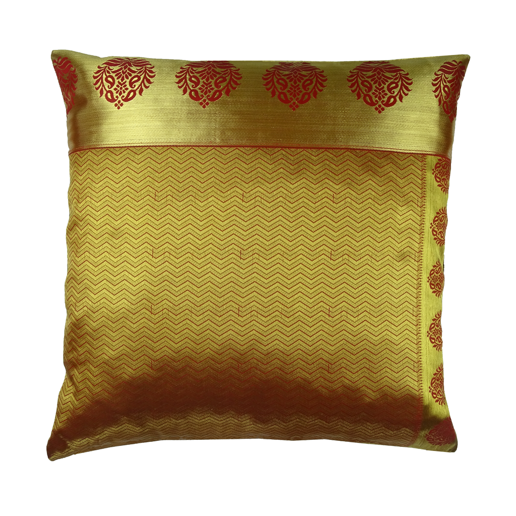 The Ruby Collection cushion - Ruby Gold