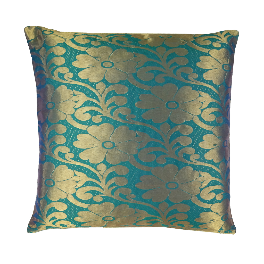 The Ruby Collection cushion - Azure Gold