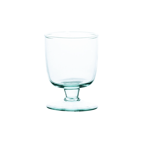 Vintage Glass Vase - Purple  01 Medium