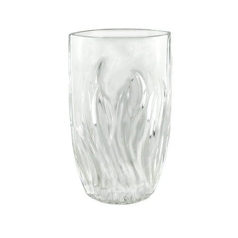Vintage Glass Vase - Purple 02 Medium